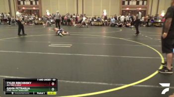 60 lbs Quarterfinal - Gavin Petraglia, Steel Valley Renegades vs Tyler Ribchinsky, All I See Is Gold