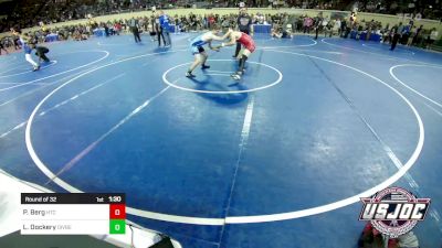 155 lbs Round Of 32 - Paden Berg, Hinton Takedown Club vs Landen Dockery, Division Bell Wrestling