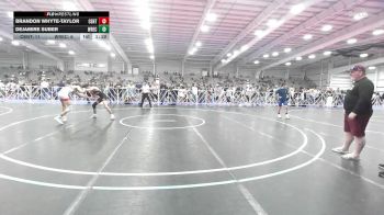 126 lbs Rr Rnd 3 - Brandon Whyte-Taylor, CentralMD Red vs Dejamire Suber, Wrecking Crew Wrestling Club