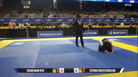 Victoria Foresto Donzellini vs Keegan Marie Dyer 2026 Pan Jiu Jitsu IBJJF Championship