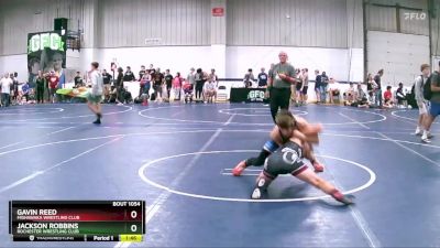 112 lbs Cons. Round 4 - Gavin Reed, Mishawaka Wrestling Club vs Jackson Robbins, Rochester Wrestling Club