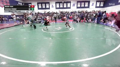 128 lbs Cons. Round 2 - Joshua Perez, Hesperia Wrestling vs Noah Yoo, Riverside Rascals
