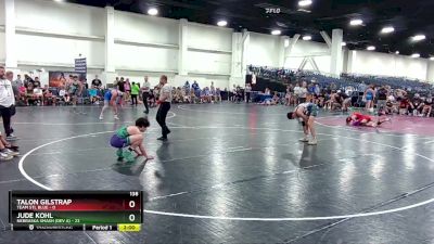 138 lbs Round 1 (16 Team) - Jude Kohl, Nebraska Smash (Dev A) vs Talon Gilstrap, Team STL Blue