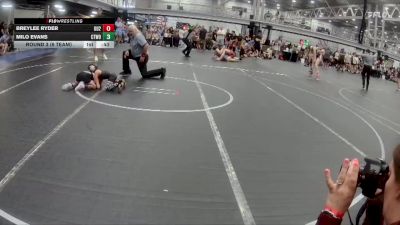 44 lbs Round 3 (6 Team) - Milo Evans, CTWHALE ORCA vs Breylee Ryder, Upstate Uprising 2.0