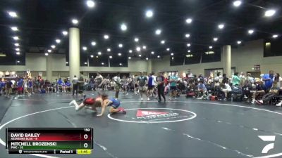 150 lbs 2nd Wrestleback (32 Team) - David Bailey, Assassins Blue vs Mitchell Brozenski, PWC