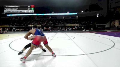 165 lbs Round Of 32 - Lelan Hernandez, Houston - Downtown vs Owen Cherry, Apprentice