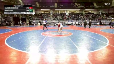 112 lbs Round Of 16 - Camden Heidrick, Level Up Wrestling Center vs Will Gadd, Grindhouse Wrestling