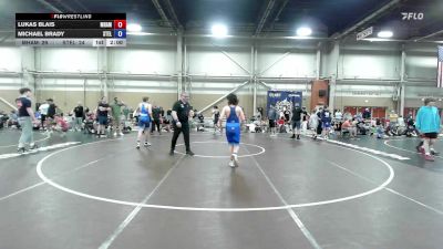 130 lbs Rr Rnd 7 - Lukas Blais, Maine Hammahs - MSE vs Michael Brady, Steller Trained Skywalkers - MSE