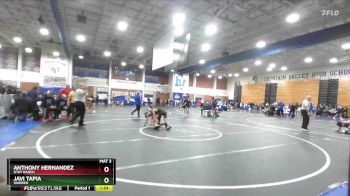 106 lbs Champ. Round 1 - Anthony Hernandez, Otay Ranch vs Javi Tapia, Warren