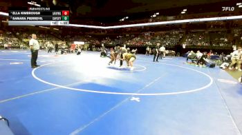 235 Class 2 lbs Champ. Round 1 - Ella Kimbrough, Lafayette (Wildwood) vs Samara Pierrevil, Capital City