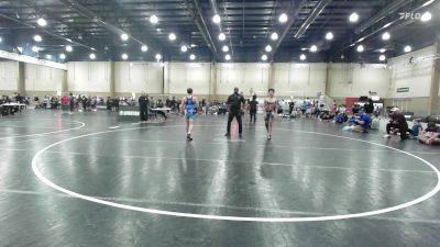 120 lbs 3rd Place - Jarold Cristian Cervantes Beune, Lake Gibson vs Preston Neufeld, SONS OF THUNDER