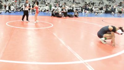 100 lbs Round Of 16 - Esperanza Gallegos, NM vs Kylie-Ann Thach, CA