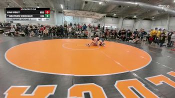 165 lbs Champ. Round 2 - Grayson Woolman, Legacy vs Liam Kelly, Mead