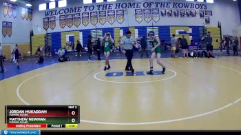 106 Gold Round 2 - Matthew Newman, Fleming Island vs Jordan Mukaddam, Fleming Island