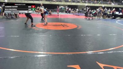 175 lbs 3rd Place - Jasmine Baker, Harrisburg vs Ella Maxwell, Lansdale