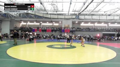 132 lbs Round Of 16 - Rayna Dhakal, Jonathan Law vs Jillian Comeau, Griswold/Wheeler