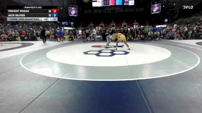 138 lbs Cons. Sub-quarters - Vincent Rosas, KS vs Jack Silfies, PA