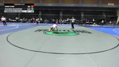 157 lbs Round Of 32 - Owen Cline, Colorado Mesa vs Shaymus MacIntosh, Clackamas
