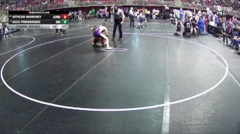 112 lbs Champ. Round 1 - Jack Freiberger, Bridgeport Wrestling Club vs Atticus Worthey, Auburn City Rec Wrestling Club