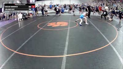 78 lbs Cons. Semis - Oscar Minnick, Knights Wrestling Club vs Leland Kay, PSF Wrestling Academy