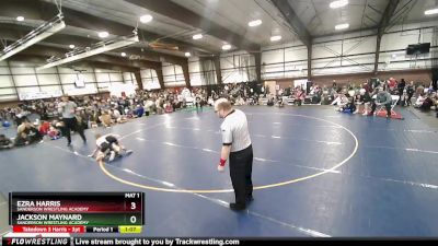 65 lbs 1st Place Match - Ezra Harris, Sanderson Wrestling Academy vs Jackson Maynard, Sanderson Wrestling Academy