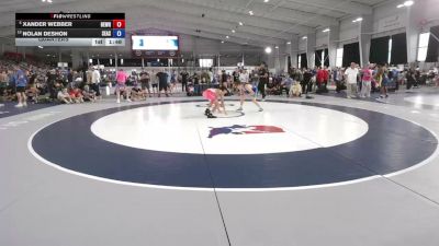113 lbs Quarters - Xander Webber, Beastmode Wrestling vs Nolan DeShon, Seasons