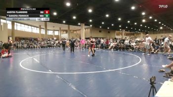 126 lbs Champ. Round 1 - Austin Flanders, Rio Wrestling Club vs Dakota Fenwick, Van Buren High School