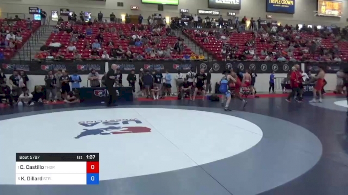 51 kg Semis - Christian Castillo, Thorobred Wrestling Club vs Keanu ...