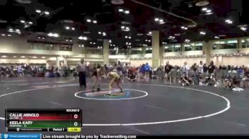 120 lbs Round 8 (10 Team) - Callie Arnold, SD Fire vs Keela Kary, Montana