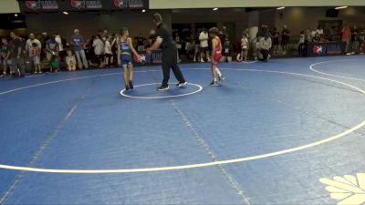 70 lbs Cons. Sub-semis - Aiden Garcia, Billings Wrestling Club vs Khylen Sanderson, Wichita Training Center