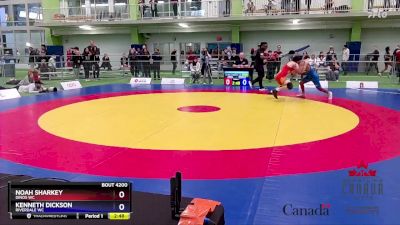 60kg Cons. Round 3 - Noah Sharkey, Dinos WC vs Kenneth Dickson, Riverdale WC