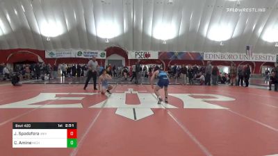 165 lbs Final - Jonathan Spadafora, Univ Of Maryland vs Cameron Amine, Michigan