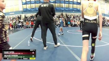 78 lbs Round 2 (4 Team) - Paul Schornhorst, Noblesville Wrestling Club vs Myles Burks, Perry Meridian Wrestling Club