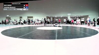 100 lbs Champ. Round 3 - Max Miner, OK vs Cooper Bradley, MO