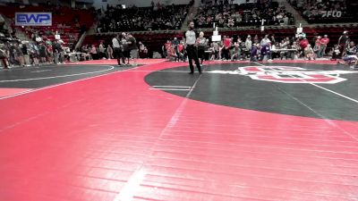 46 lbs Round Of 32 - Colton Murrell, Claremore Wrestling Club vs Kane Leyba, Team Tulsa Wrestling Club