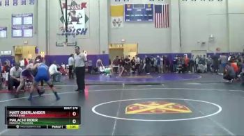 152 lbs Semifinal - Malachi Rider, Paducah Tilghman vs Matt Oberlander, Father Ryan