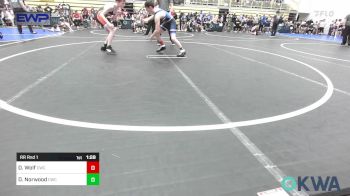 110 lbs Rr Rnd 1 - Denver Wolf, Cowboy Wrestling Club vs Denver Norwood, Cowboy Wrestling Club