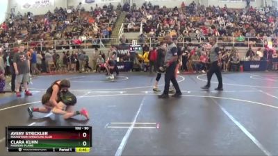 102 lbs Round 3 - Larkyn Groves, Wilmington Lady Canes vs Mia Skinner, Wilmington Lady Canes