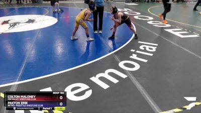 62 lbs Rr2 - Colton Maloney, Mid Valley Wrestling Club vs Paxton Erik, Bethel Freestyle Wrestling Club