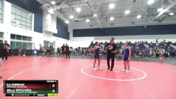 93-97 lbs Round 4 - Ila Shermak, Reverence Grappling vs Bella Sepulveda, Panthers Academy Of Wrestling