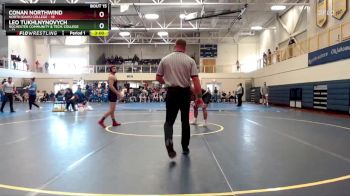 174 lbs Round 5 (6 Team) - Conan Northwind, North Idaho College vs Leo Tukhlnynovych, Rochester Community & Tech. College