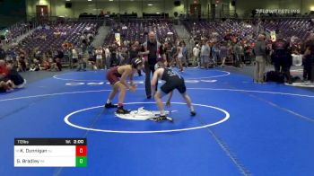 Match - Kelly Dunnigan, Nj vs Gavin Bradley, Pa