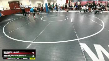 138 lbs Cons. Round 2 - Brendon Moore, Sheridan vs Christopher Legorreta, Green River