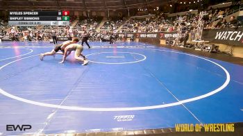 160 lbs Consi Of 8 #2 - Myeles Spencer, Bad Karma vs Shipley Simmons, Shelton Wrestling Academy
