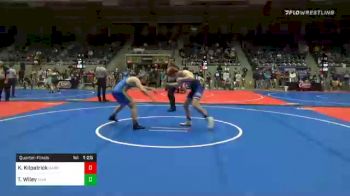 170 lbs Quarterfinal - Kizer Kilpatrick, Dark Cloud Wrestling Club vs Tristan Wiley, Vian Wrestling Club