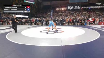 138 lbs Champ. Rd Of 128 - Caden Woodall, AZ vs Berkley Behrens, OH