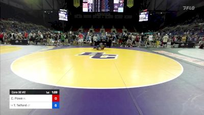 113 lbs Cons 32 #2 - Coreu Powe, AL vs Tanner Telford, UT