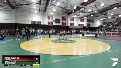 190 lbs Champ. Round 1 - Sakala Ale, Pacifica Oxnard vs Esper Sanchez, Lakewood