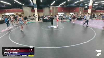 144 lbs Cons. Round 2 - Charlie Paquette, Lofton Style Wrestling Club vs Daniel Morriss Ii, Austin Texas Wrestling Club