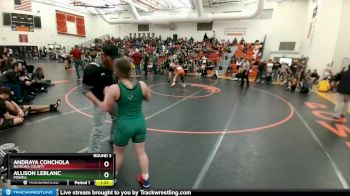 120A Round 3 - Andraya Conchola, Natrona County vs Allison Leblanc, Powell